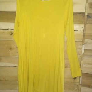 Mustard boutique dress